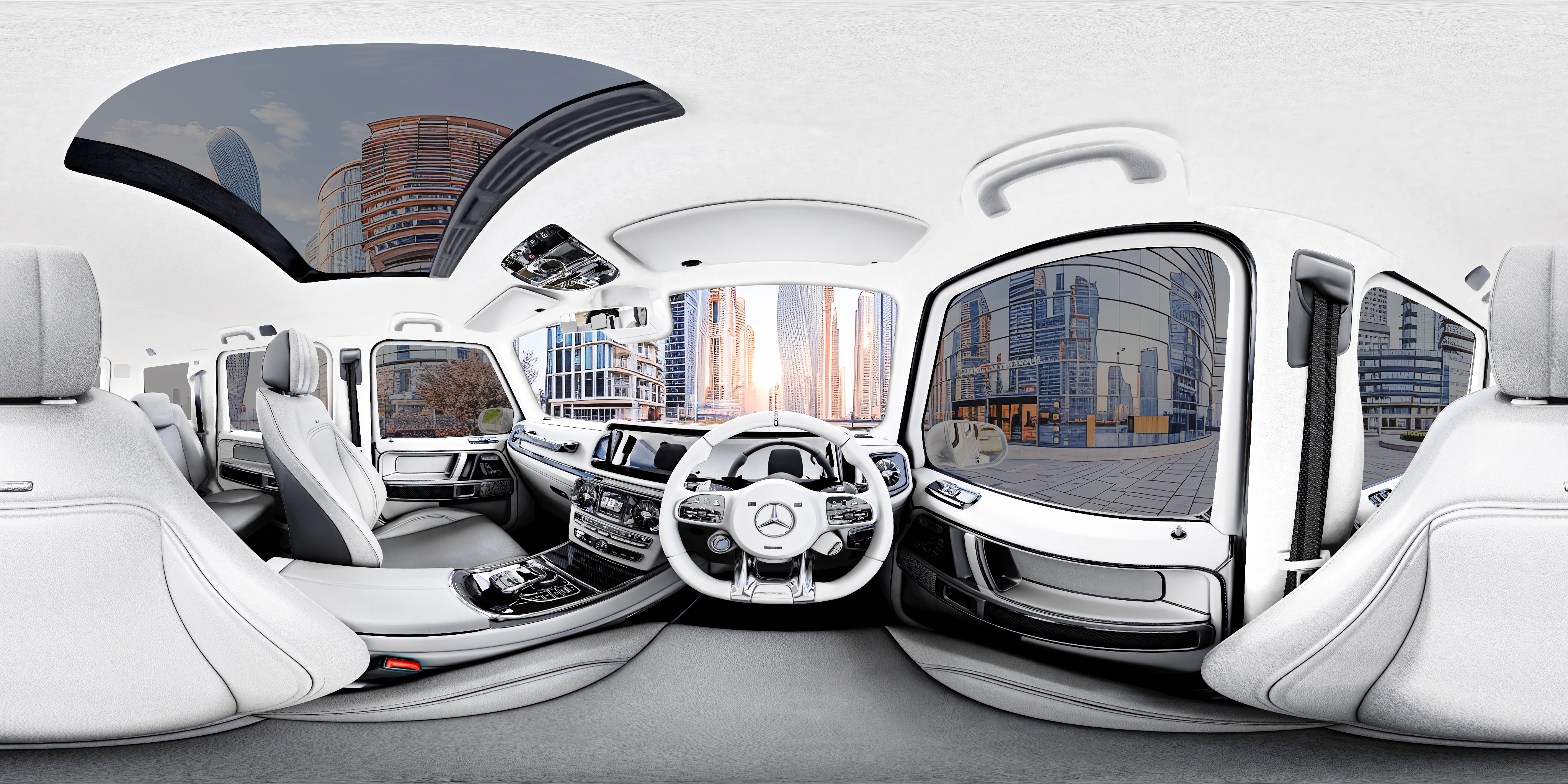 Mercedes Interior Overview